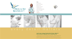 Desktop Screenshot of medicalartresources.com